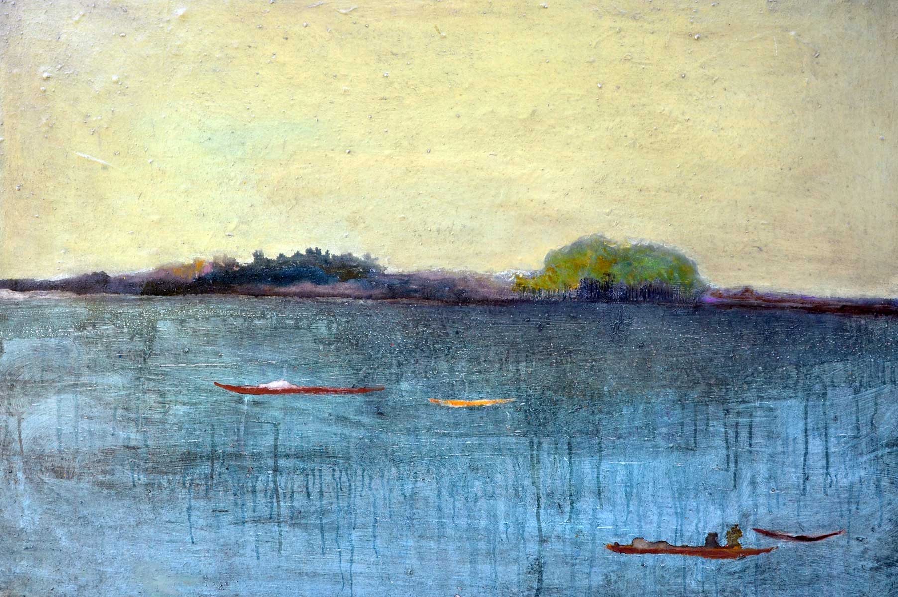 paysage Corinne Tichadou artiste peintre Bézier tableaux peinture art contemporain
