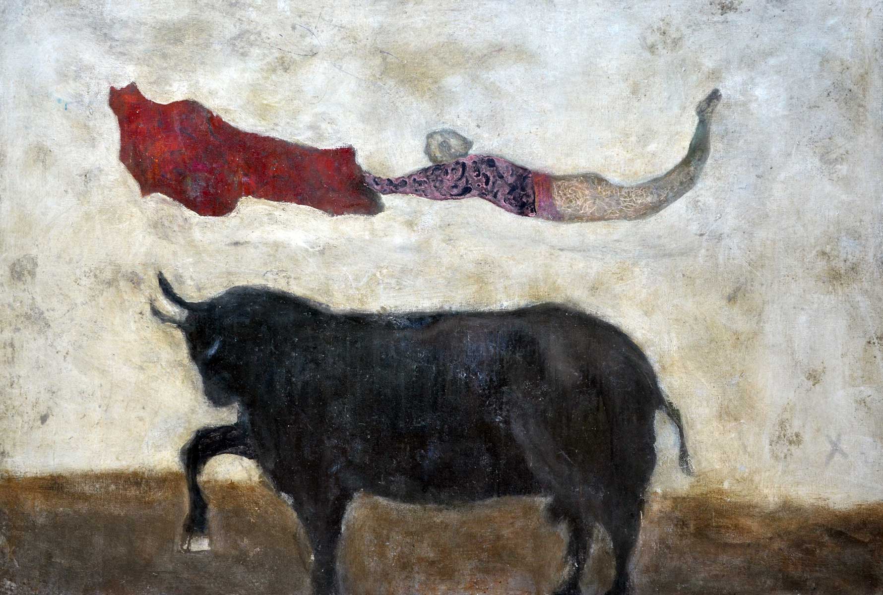 Corinne Tichadou peinture tauromachie artiste peintre Bézier tableaux peinture art contemporain