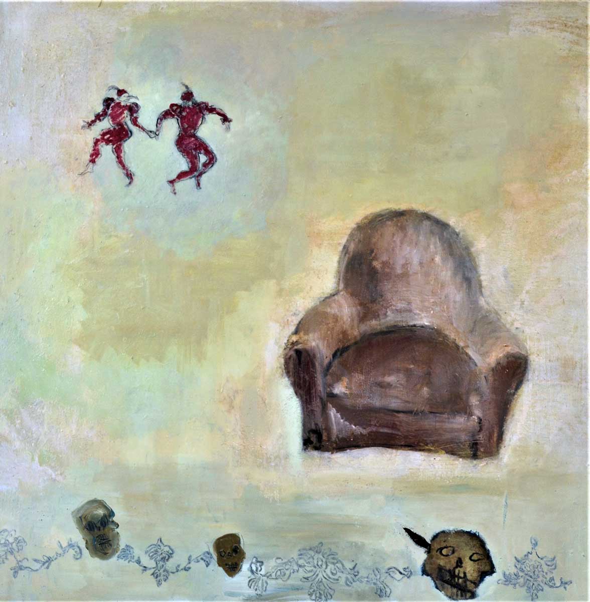 fauteuil Corinne Tichadou artiste peintre Bézier tableaux peinture art contemporain